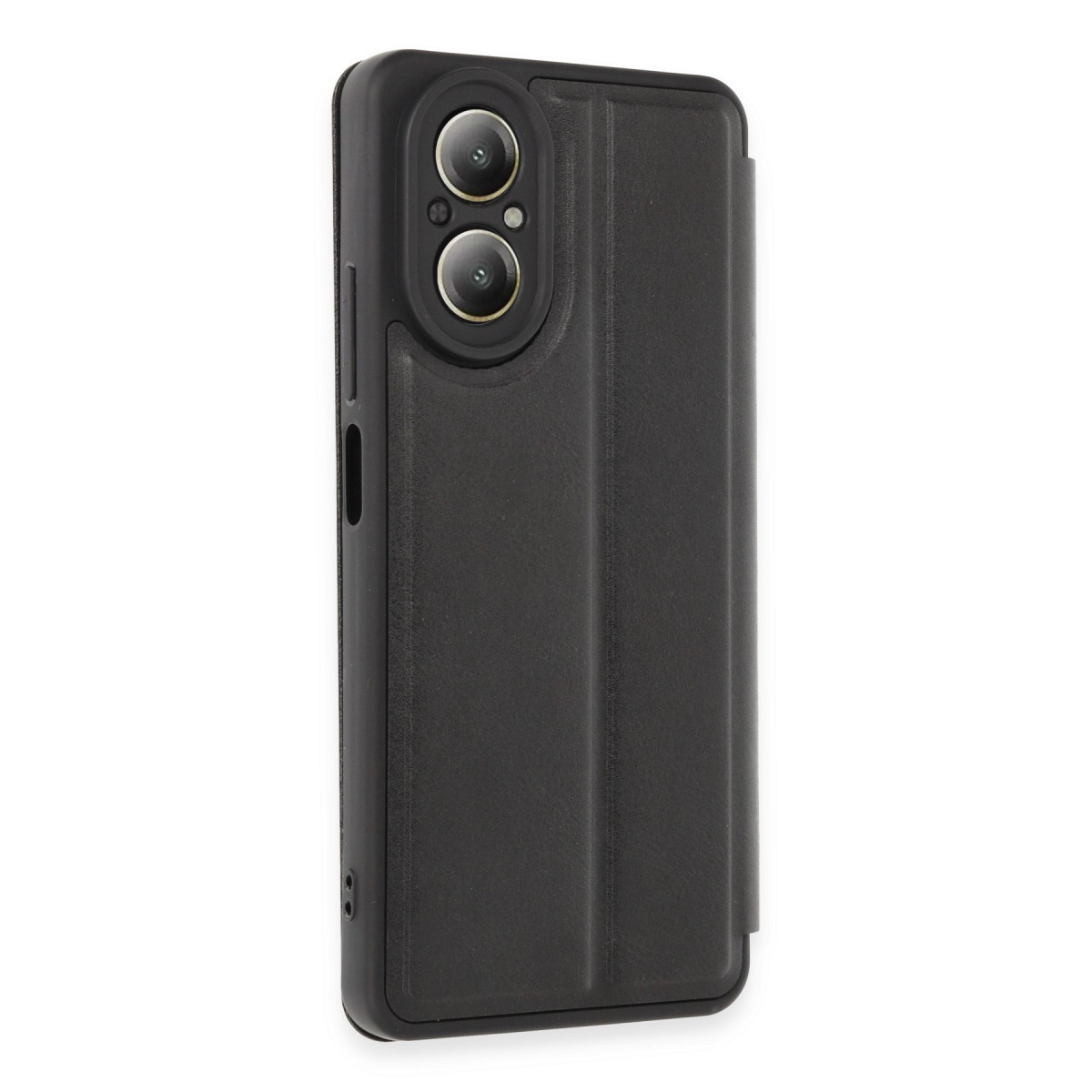 Newface Realme 12 Lite Kılıf Flip Cover - Siyah — görsel 10
