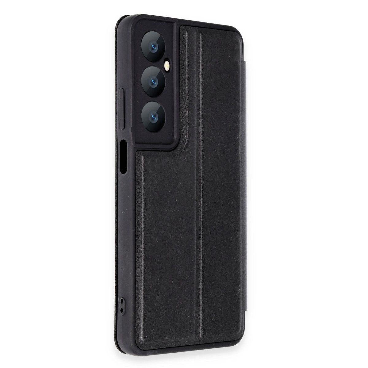 Newface Realme C65 Kılıf Flip Cover - Siyah — görsel 10