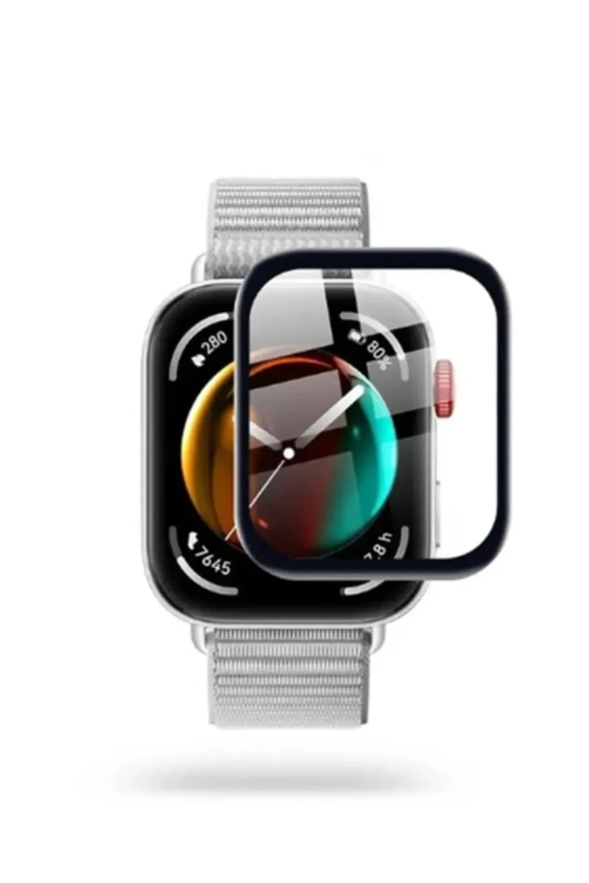 Newface Watch Fit 3 Polymer Nano Ekran Koruyucu - Şeffaf