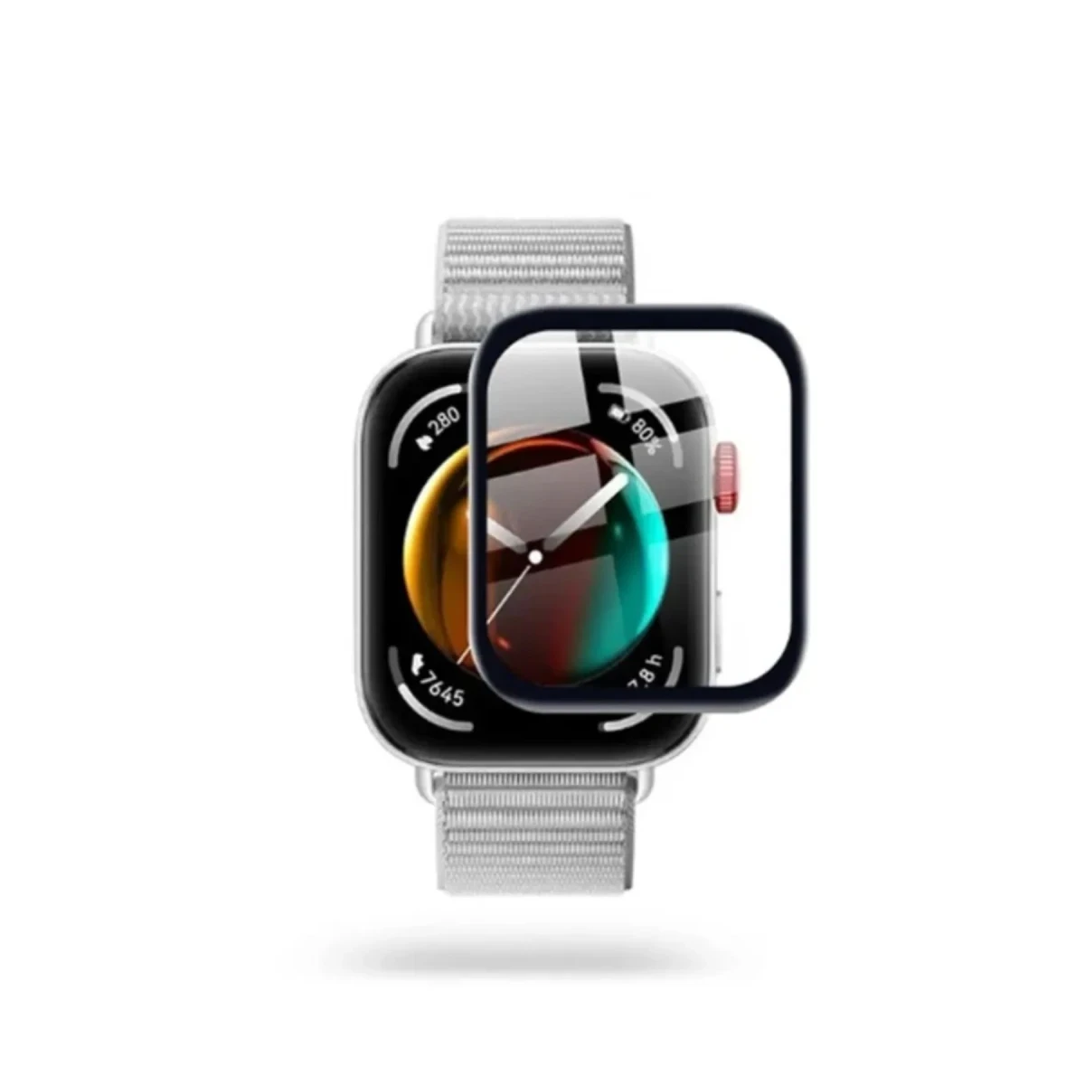 Newface Watch Fit 3 Polymer Nano Ekran Koruyucu - Şeffaf — görsel 3