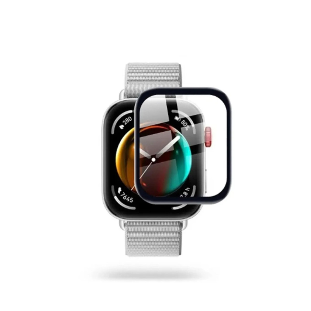 Newface Watch Fit 3 Polymer Nano Ekran Koruyucu - Şeffaf — görsel 5