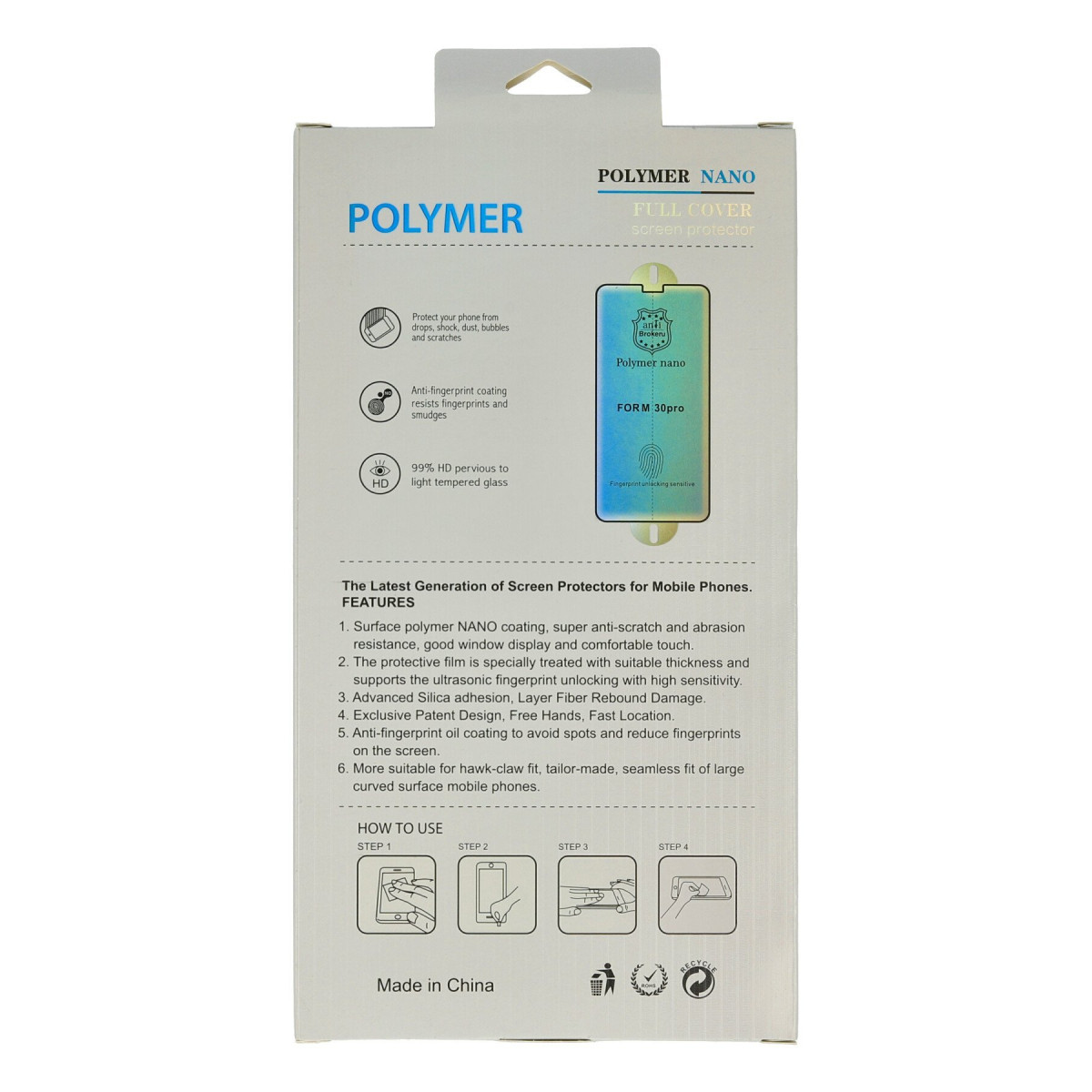 Newface Xiaomi Redmi Note 12 Pro 5G Polymer Nano Ekran Koruyucu — görsel 10