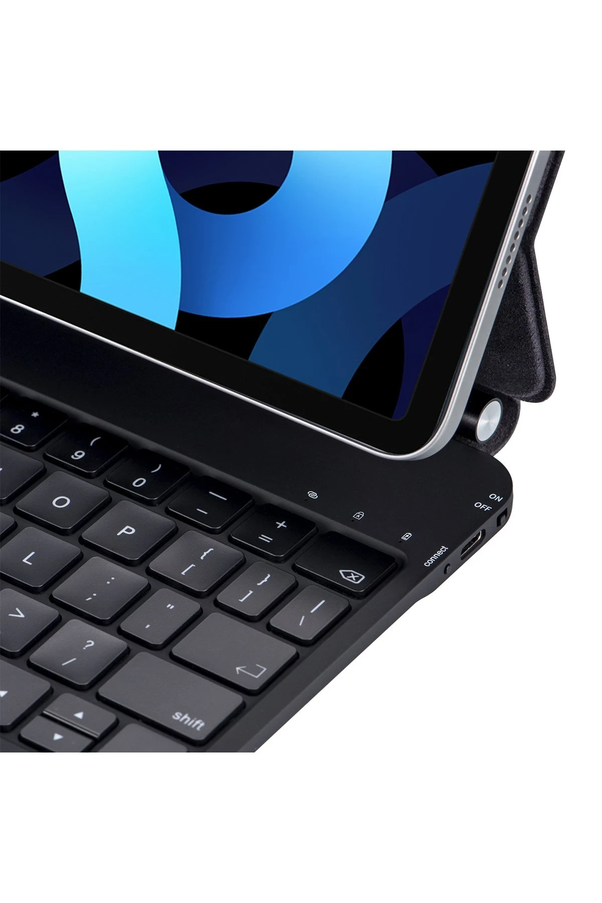Newface Apple iPad Pro 12.9 (2022) Kılıf X9 Magic Manyetik Klavyeli Tablet Kılıfı - Siyah — görsel 5