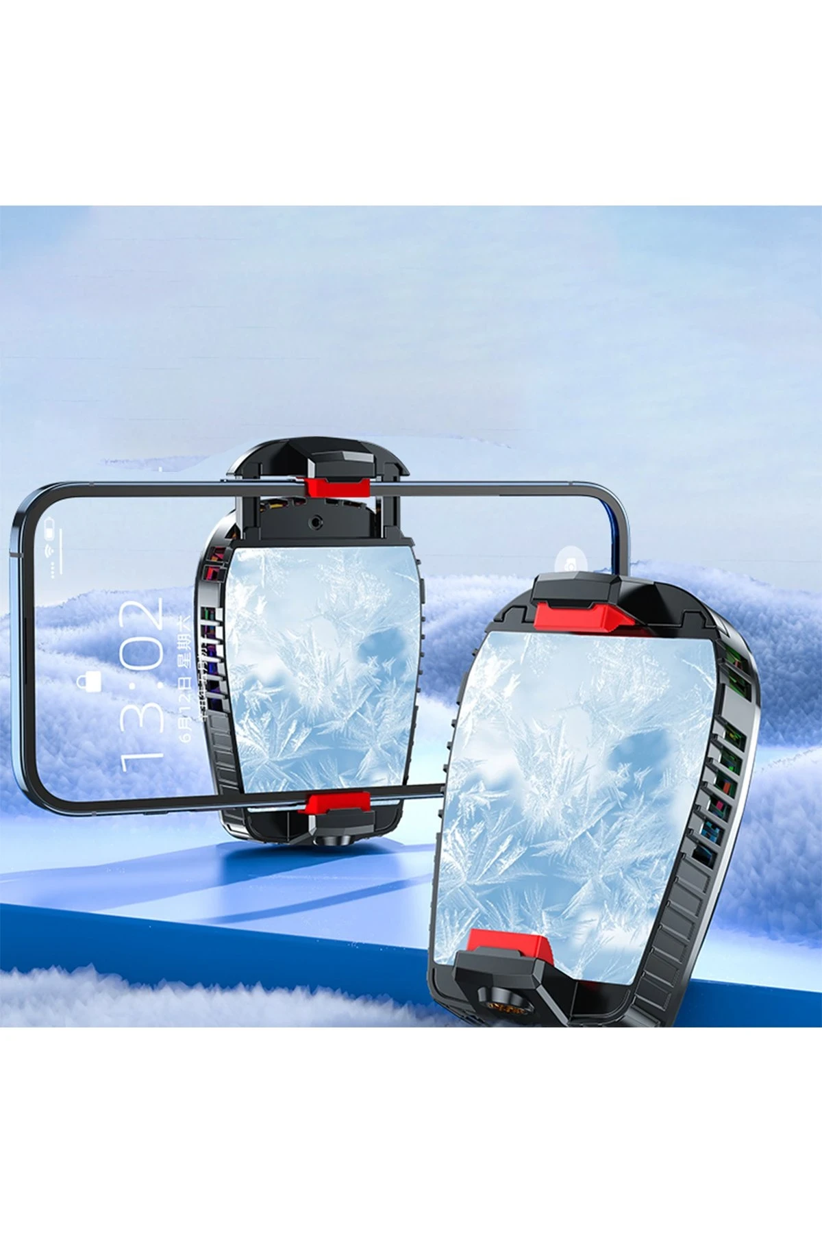 Newface X110 Radyatör Telefon Soğutucu Fan - Siyah