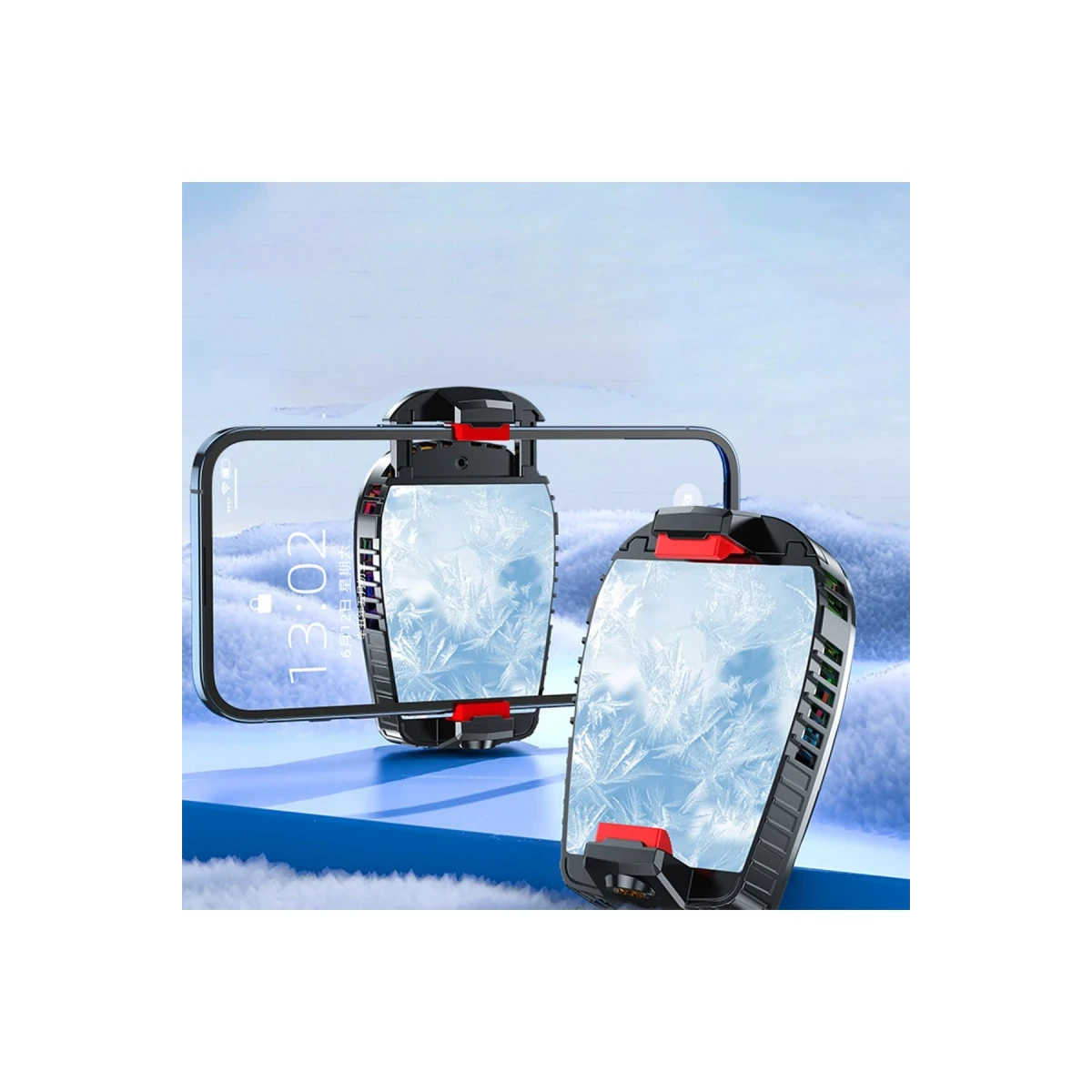 Newface X110 Radyatör Telefon Soğutucu Fan - Siyah — görsel 8
