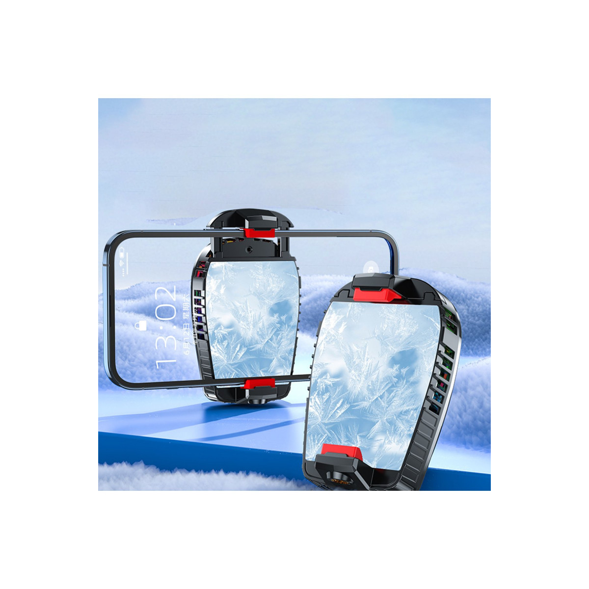 Newface X110 Radyatör Telefon Soğutucu Fan - Siyah — görsel 12
