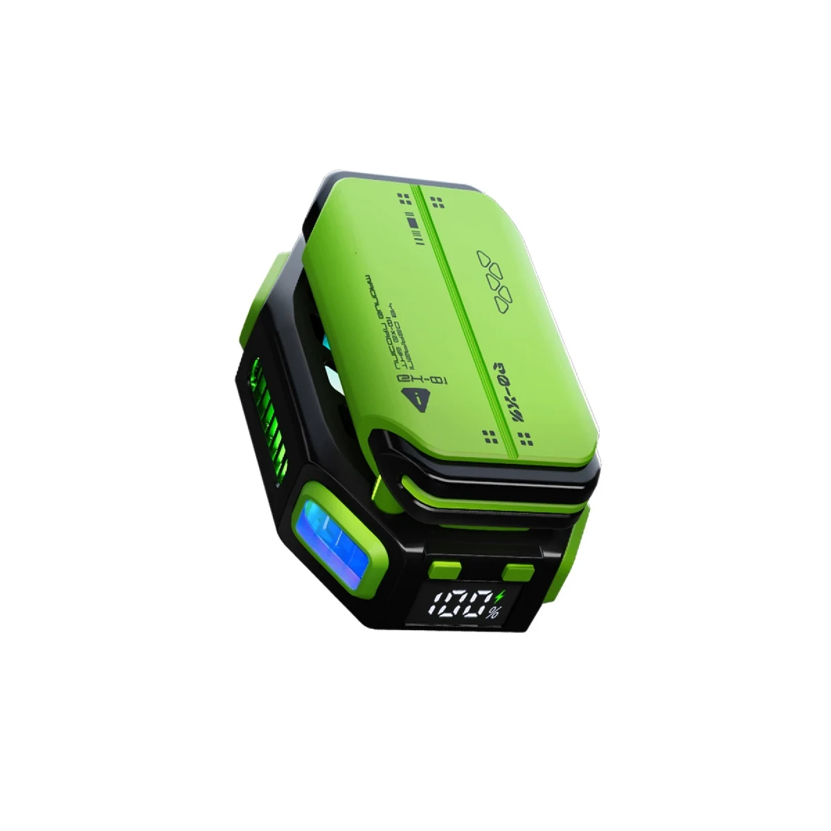 Newface X111 RGB Radyatör Telefon Soğutucu Fan - Siyah — görsel 7