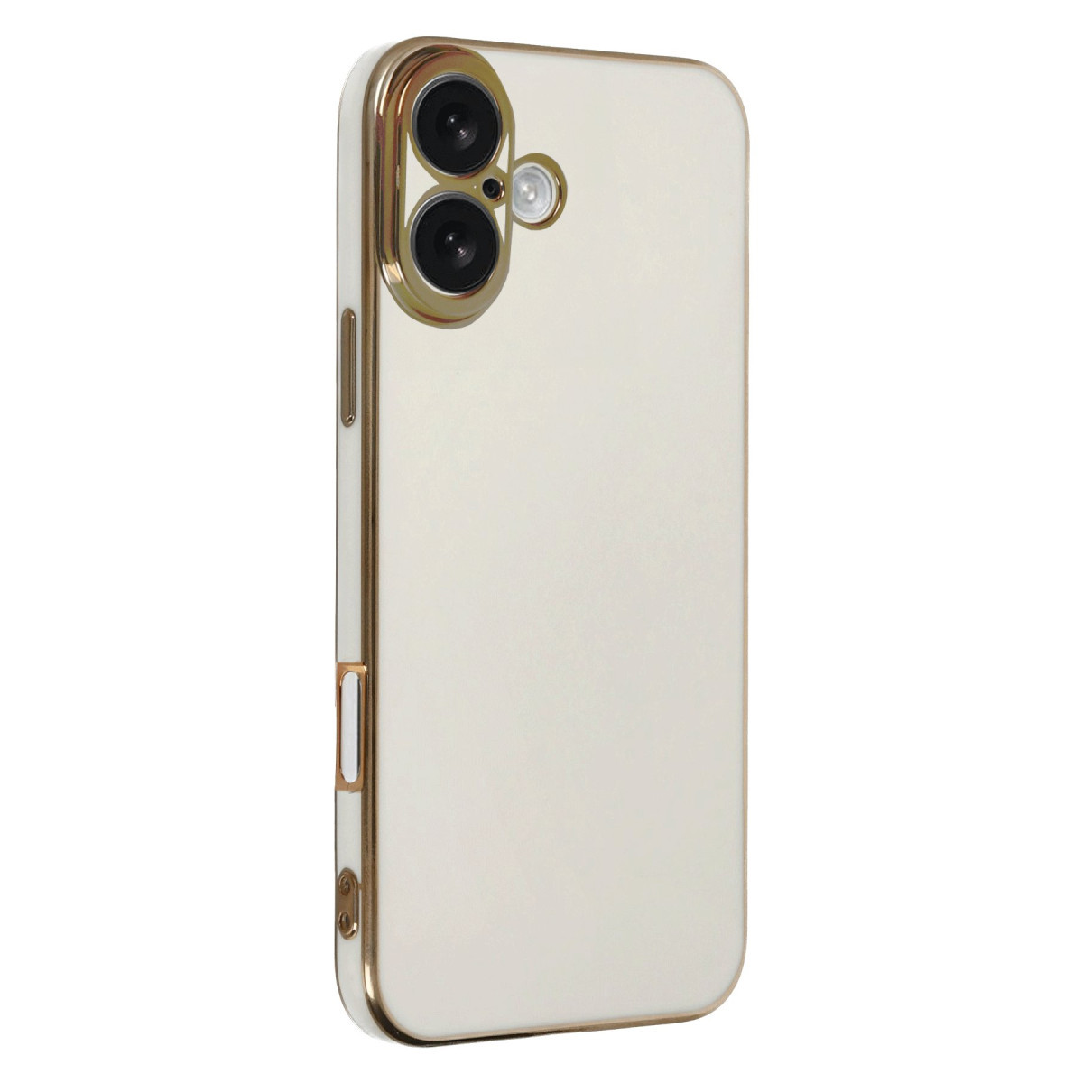 Newface Apple iPhone 16 Kılıf Volet Silikon - Beyaz — görsel 5