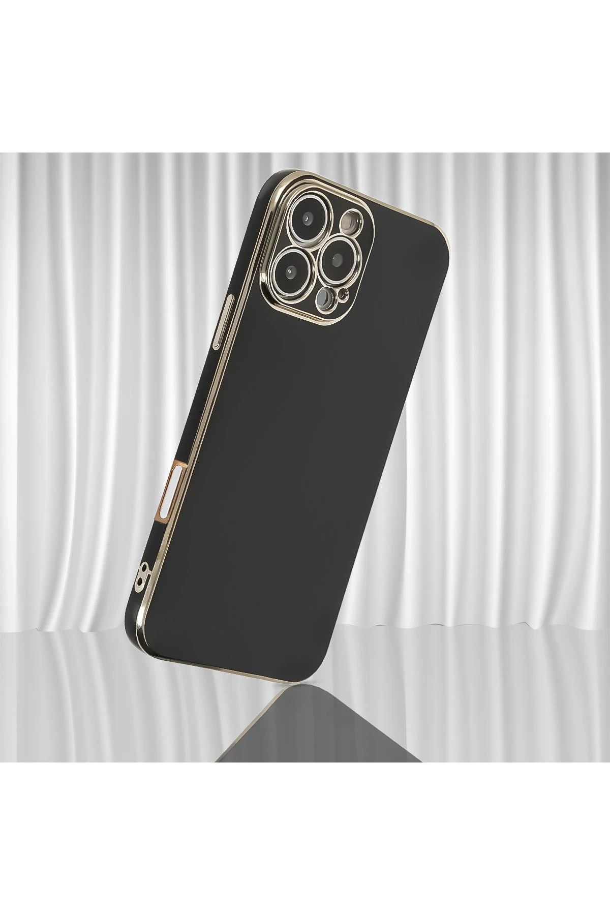 Newface iPhone 16 Pro Max Kılıf Volet Silikon - Kırmızı