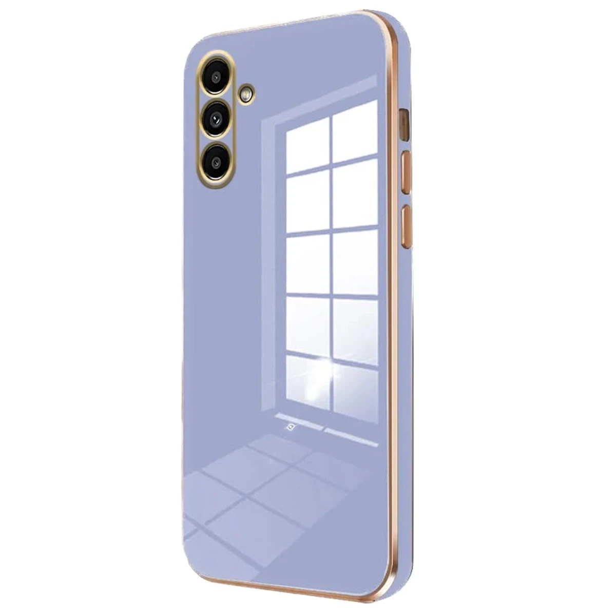 Samsung Galaxy M15 Kılıf Volet Silikon - Mavi