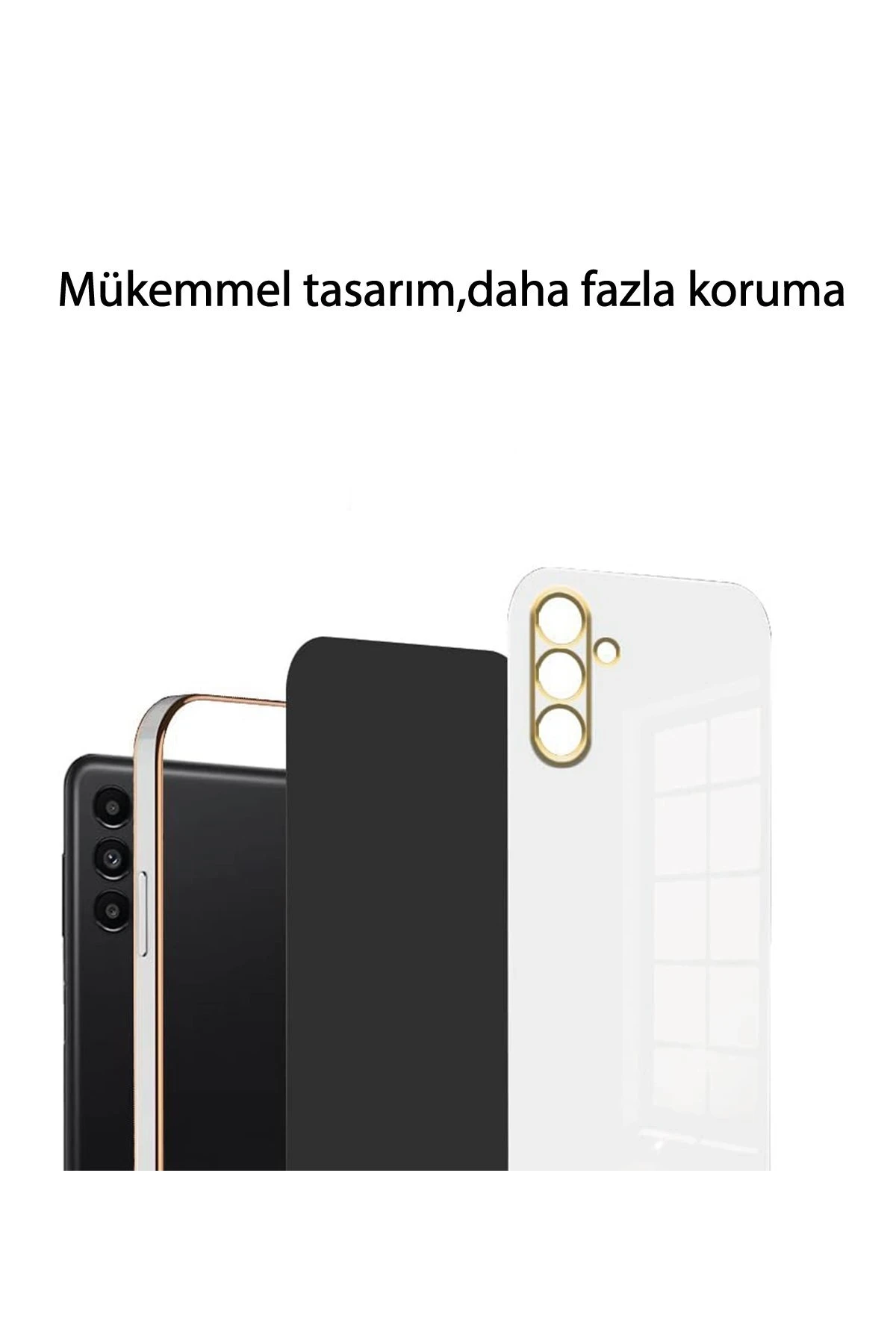 Newface Samsung Galaxy M15 Kılıf Volet Silikon - Mor