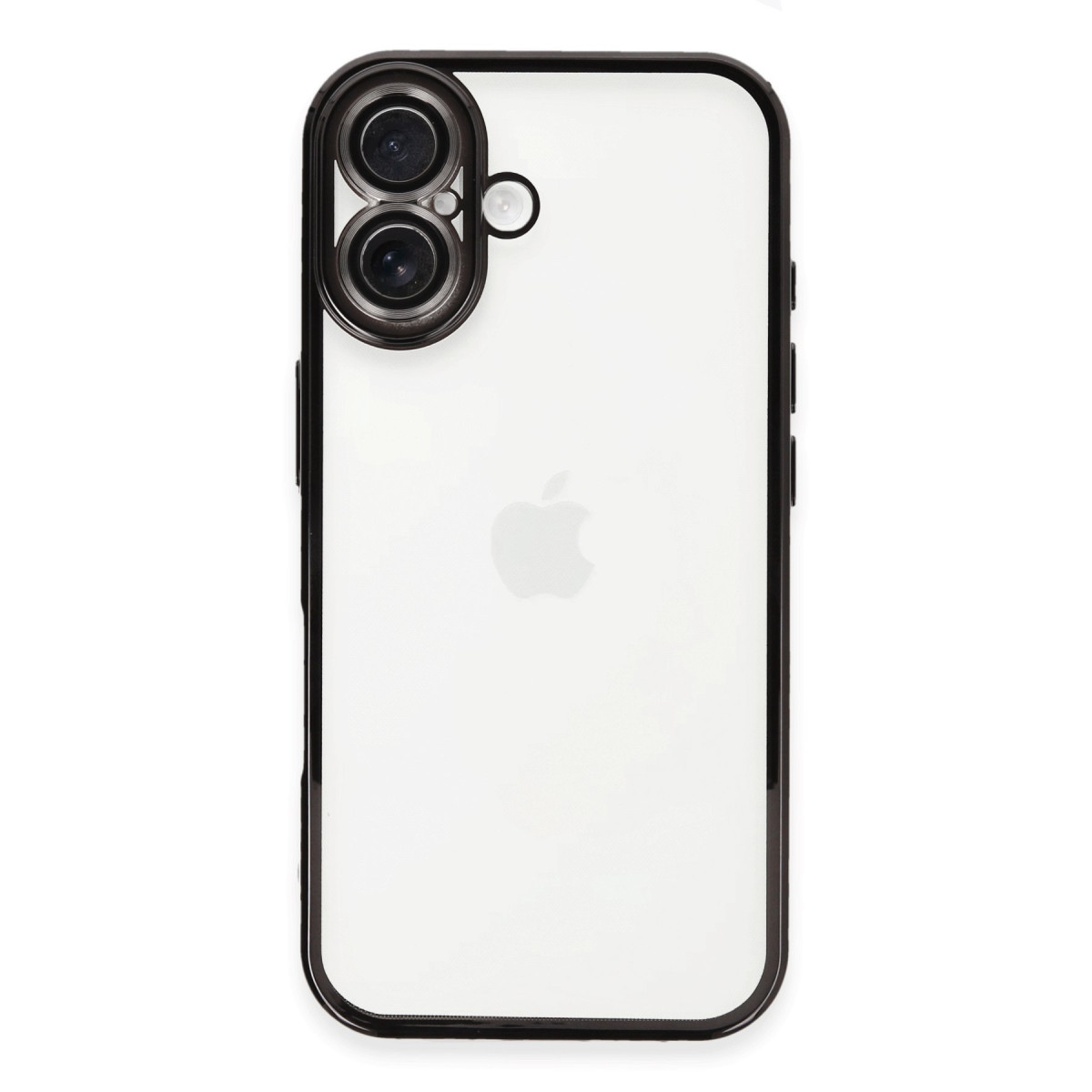 Newface Apple iPhone 16 Kılıf Razer Lensli Silikon - Siyah — görsel 5