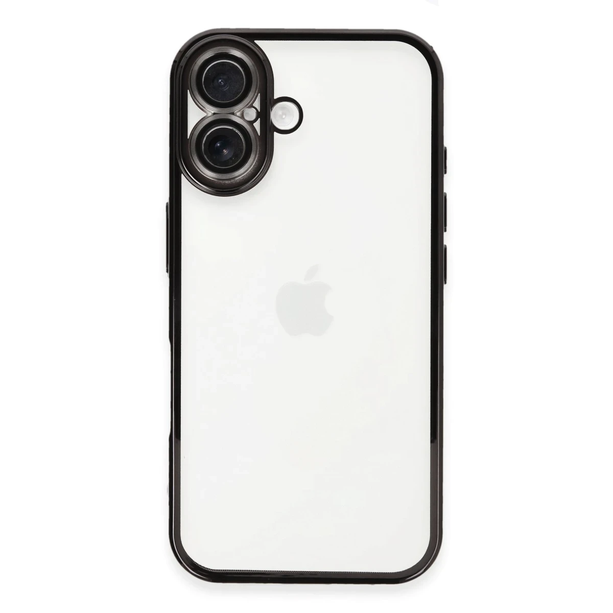 Newface Apple iPhone 16 Plus Kılıf Razer Lensli Silikon - Siyah — görsel 3