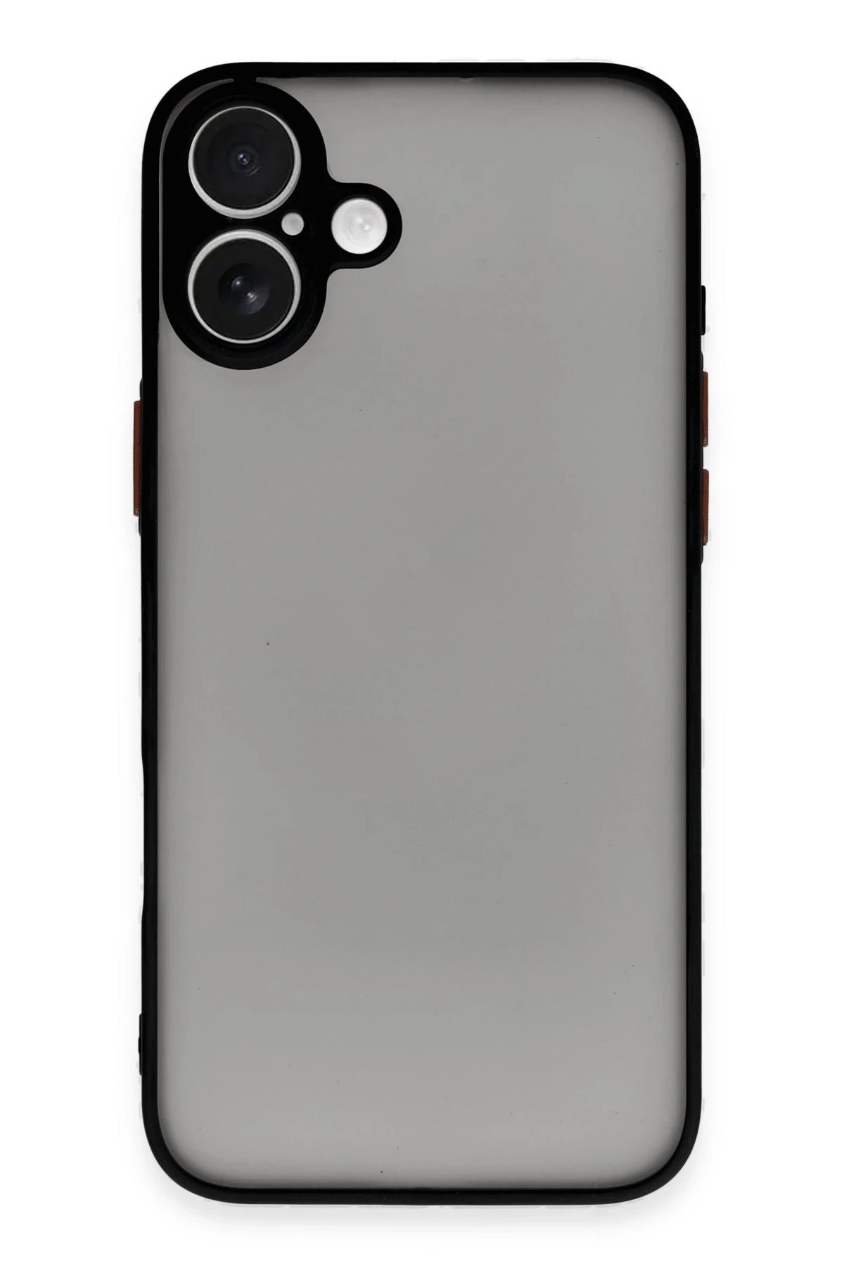 Newface iPhone 16 Kılıf Montreal Silikon Kapak - Siyah