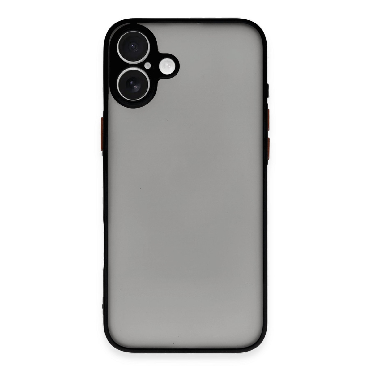 Newface Apple iPhone 16 Plus Kılıf Montreal Silikon Kapak - Siyah — görsel 7