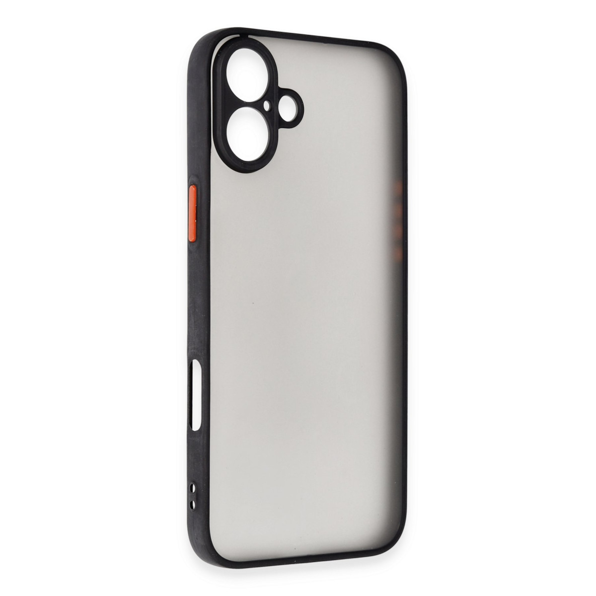 Newface Apple iPhone 16 Plus Kılıf Montreal Silikon Kapak - Siyah — görsel 8