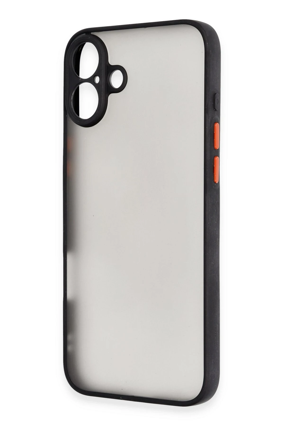 Newface iPhone 16 Plus Kılıf Montreal Silikon Kapak - Siyah