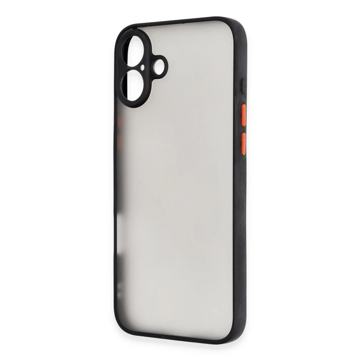 Newface Apple iPhone 16 Plus Kılıf Montreal Silikon Kapak - Siyah — görsel 6