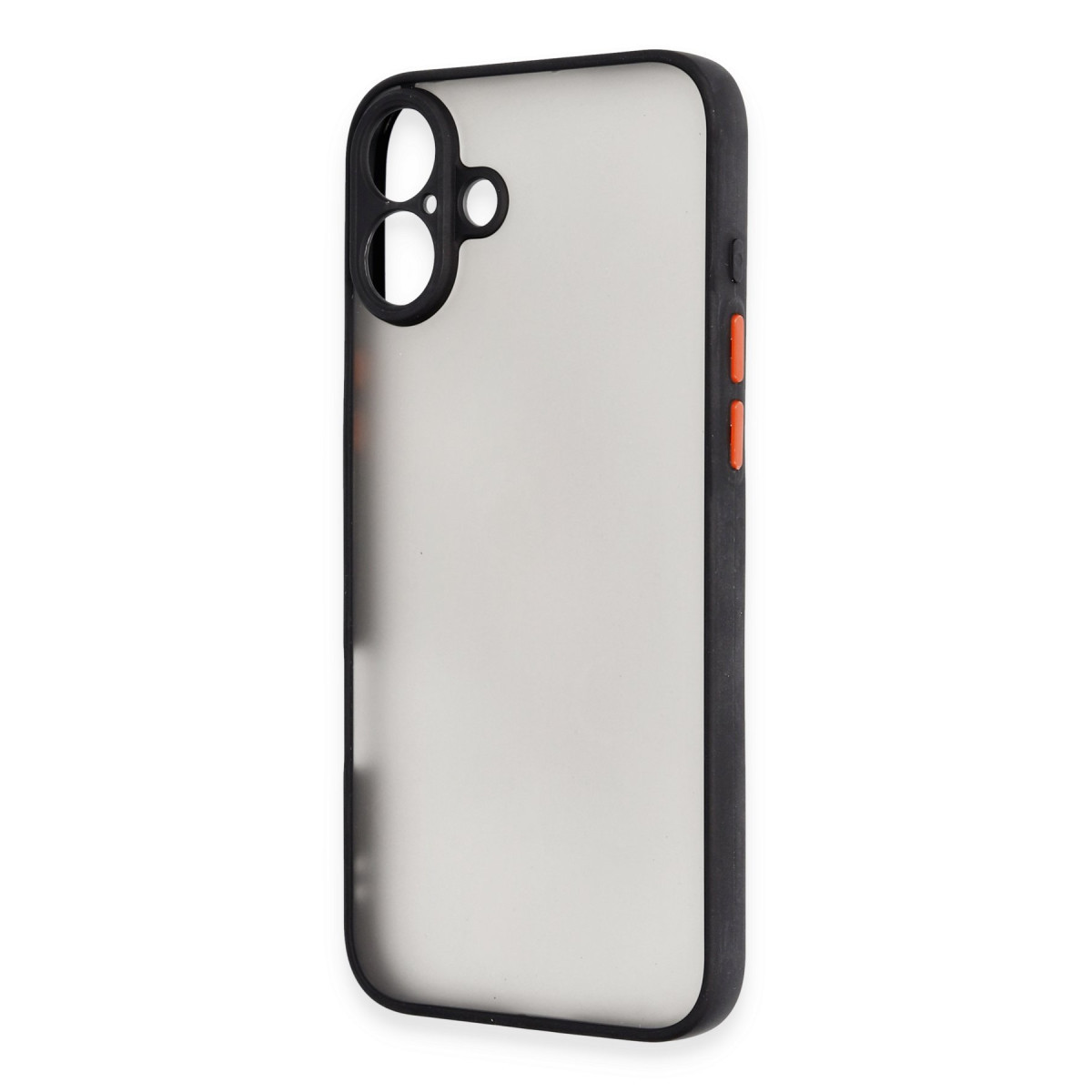 Newface Apple iPhone 16 Plus Kılıf Montreal Silikon Kapak - Siyah — görsel 9