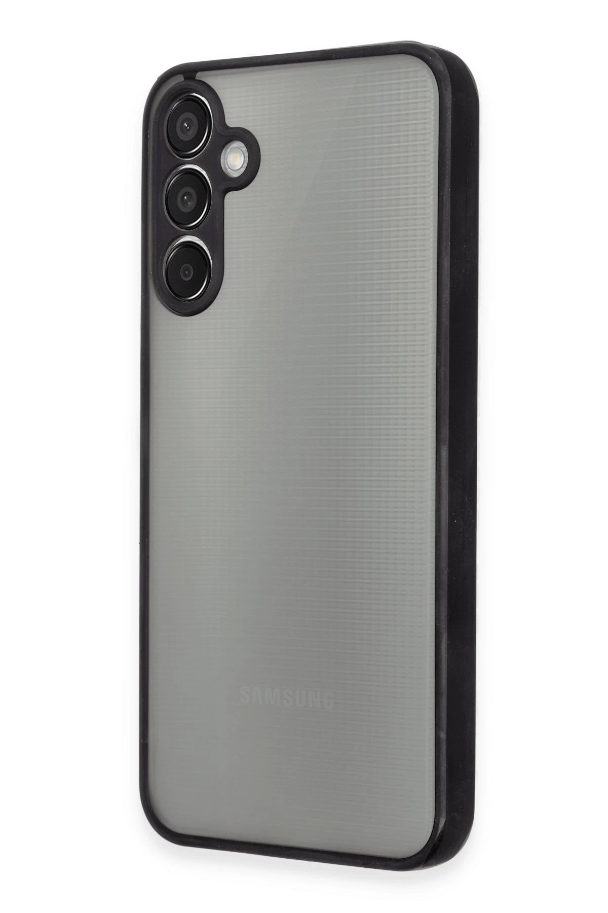 Newface Samsung Galaxy M15 Kılıf Montreal Silikon Kapak - Siyah