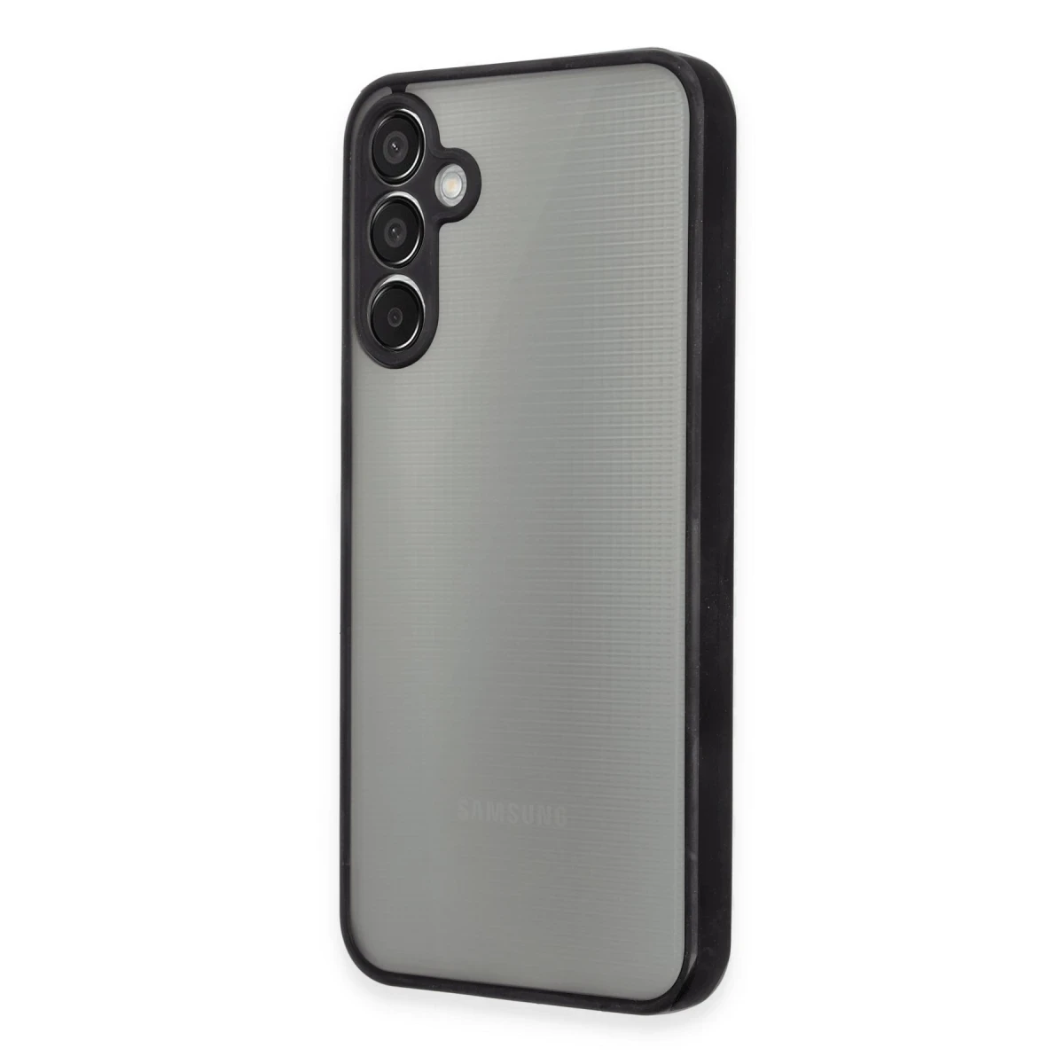 Newface Samsung Galaxy M15 Kılıf Montreal Silikon Kapak - Siyah — görsel 4