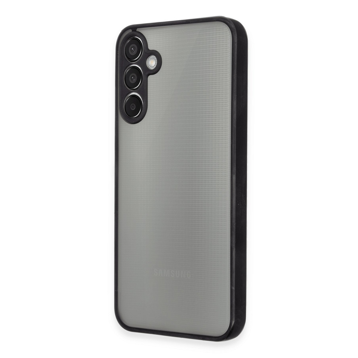 Newface Samsung Galaxy M15 Kılıf Montreal Silikon Kapak - Siyah — görsel 6