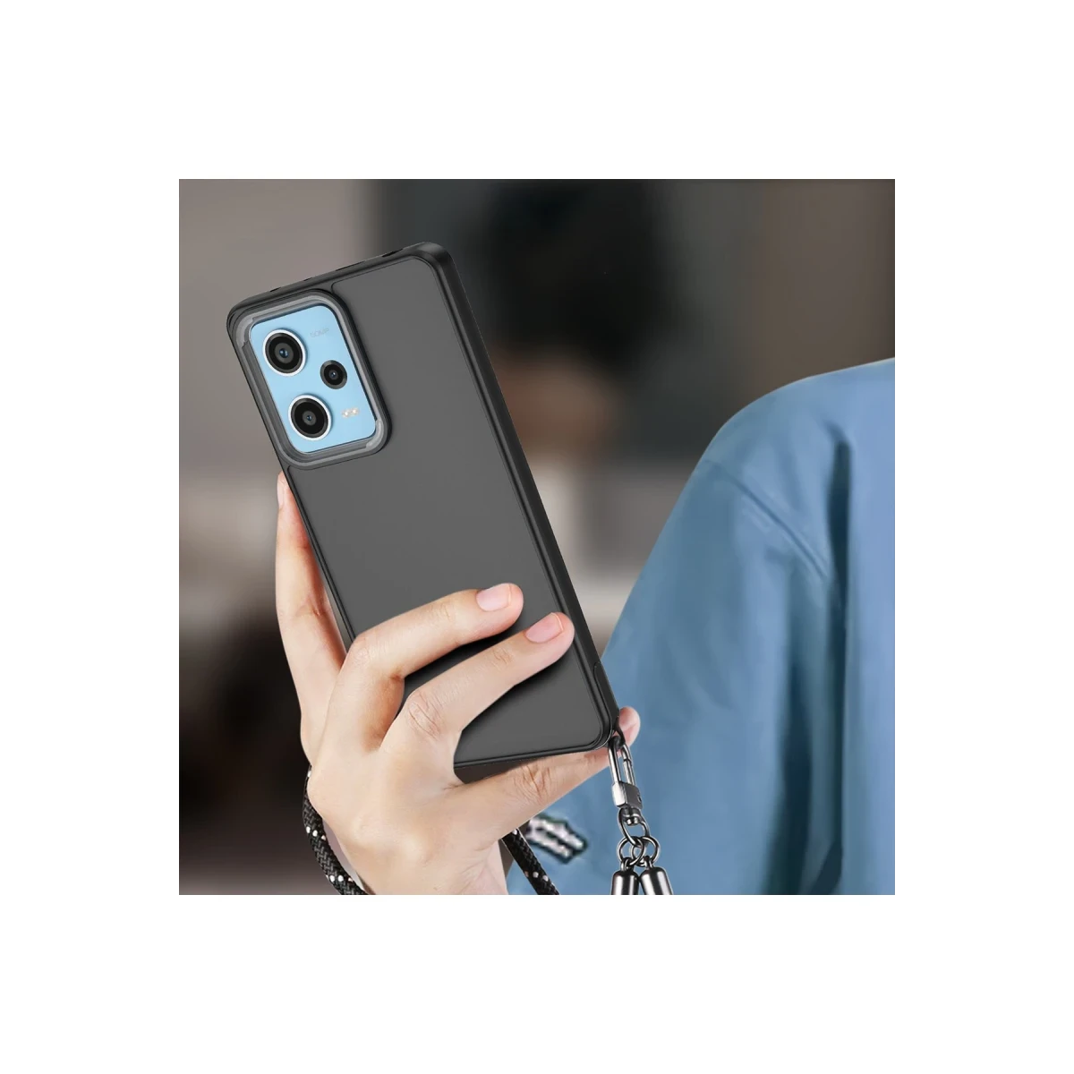 Newface Xiaomi Redmi 13 4G Kılıf Elegant Kapak - Siyah — görsel 6