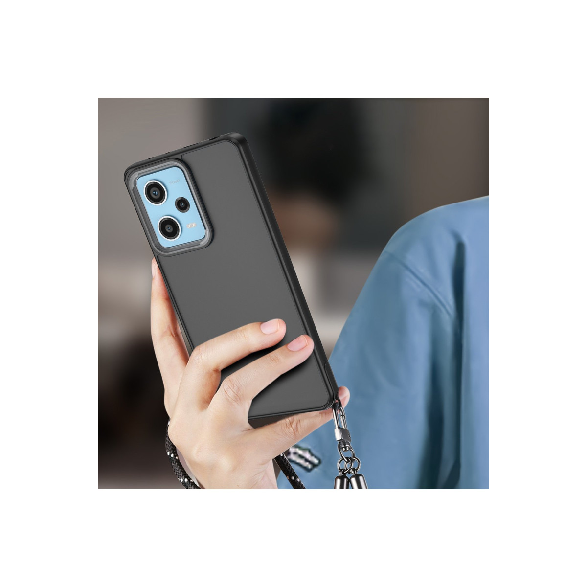 Newface Xiaomi Redmi 13 4G Kılıf Elegant Kapak - Siyah — görsel 10
