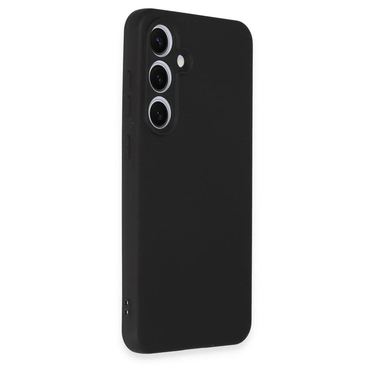 Newface Samsung Galaxy S24 FE Kılıf Nano içi Kadife Silikon - Siyah — görsel 6