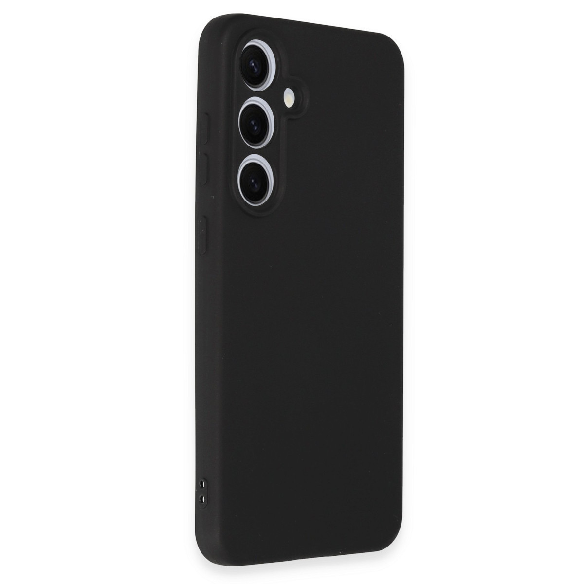 Newface Samsung Galaxy S24 FE Kılıf Nano içi Kadife Silikon - Siyah — görsel 10