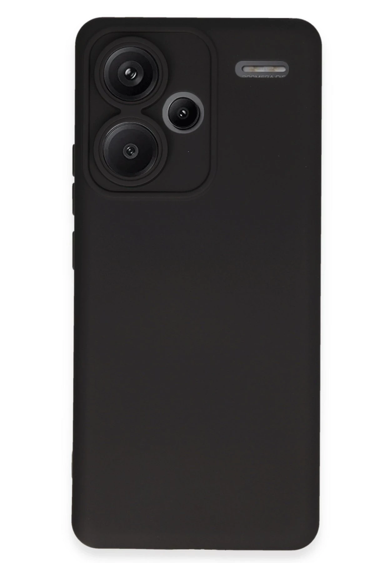 Newface Xiaomi Redmi Note 13 Pro Plus Kılıf Nano içi Kadife Silikon - Siyah