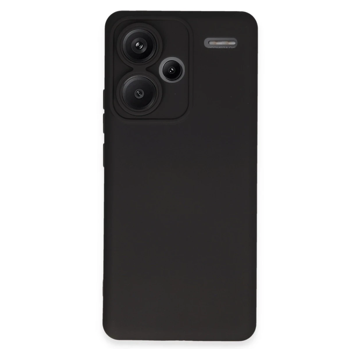 Newface Xiaomi Redmi Note 13 Pro Plus Kılıf Nano içi Kadife Silikon - Siyah — görsel 3