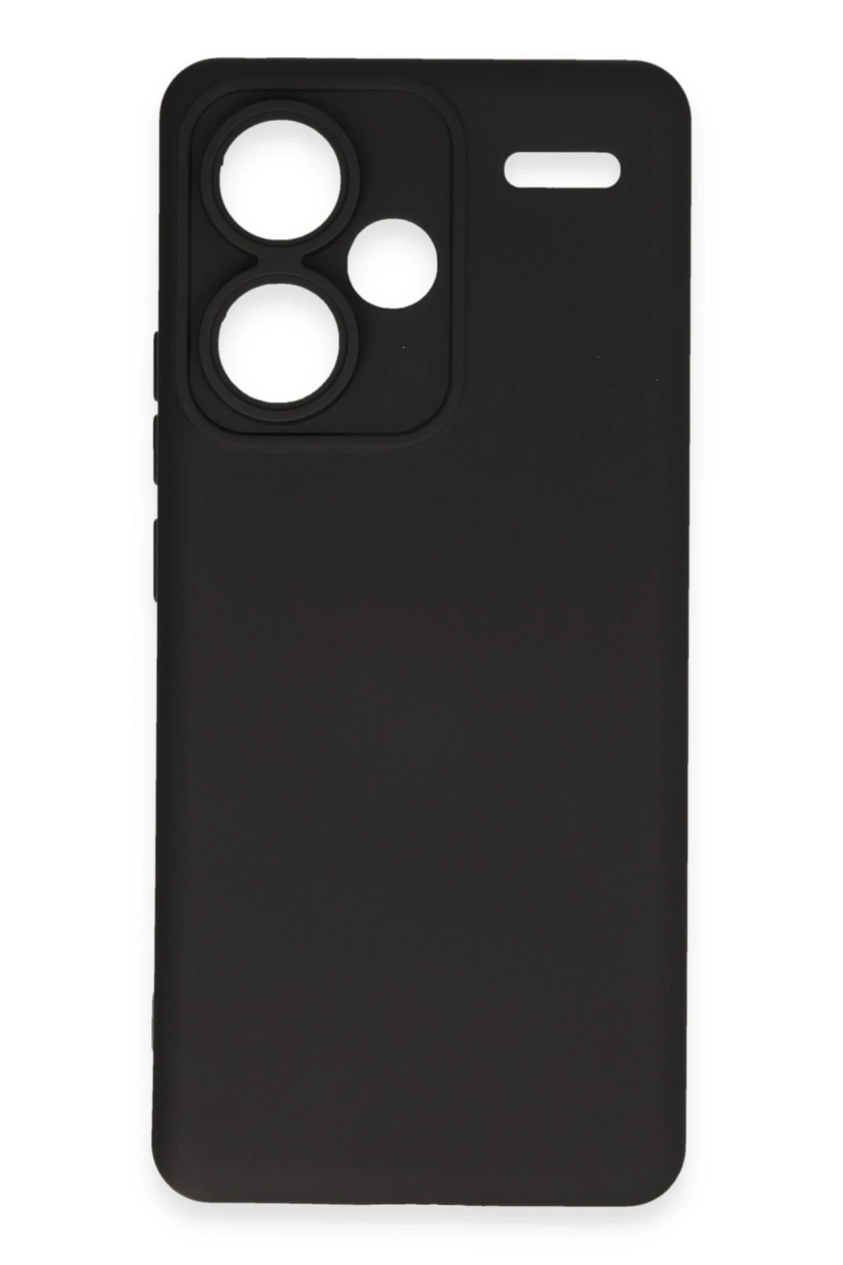 Newface Xiaomi Redmi Note 13 Pro Plus Kılıf Nano içi Kadife Silikon - Siyah