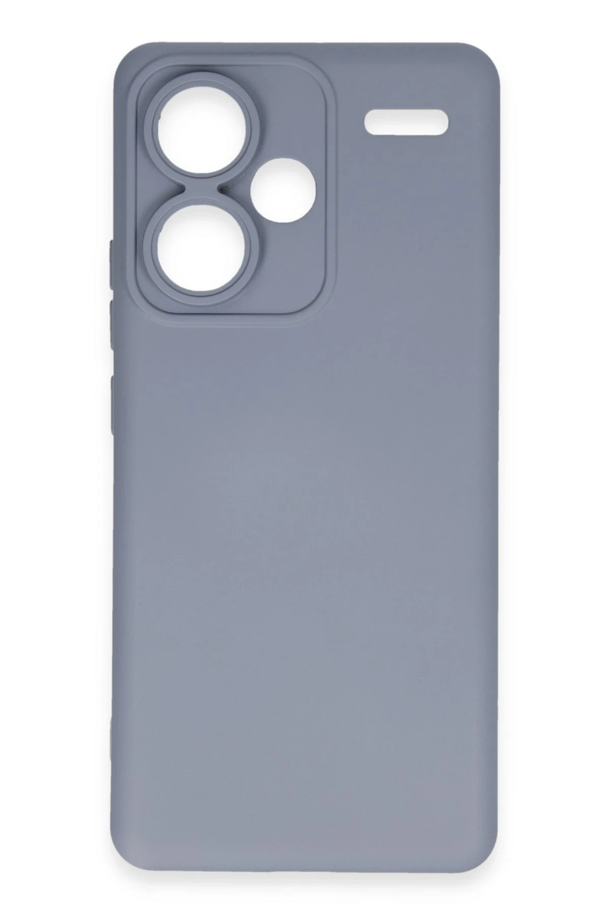 Newface Xiaomi Redmi Note 13 Pro Plus Kılıf Nano içi Kadife Silikon - Gri