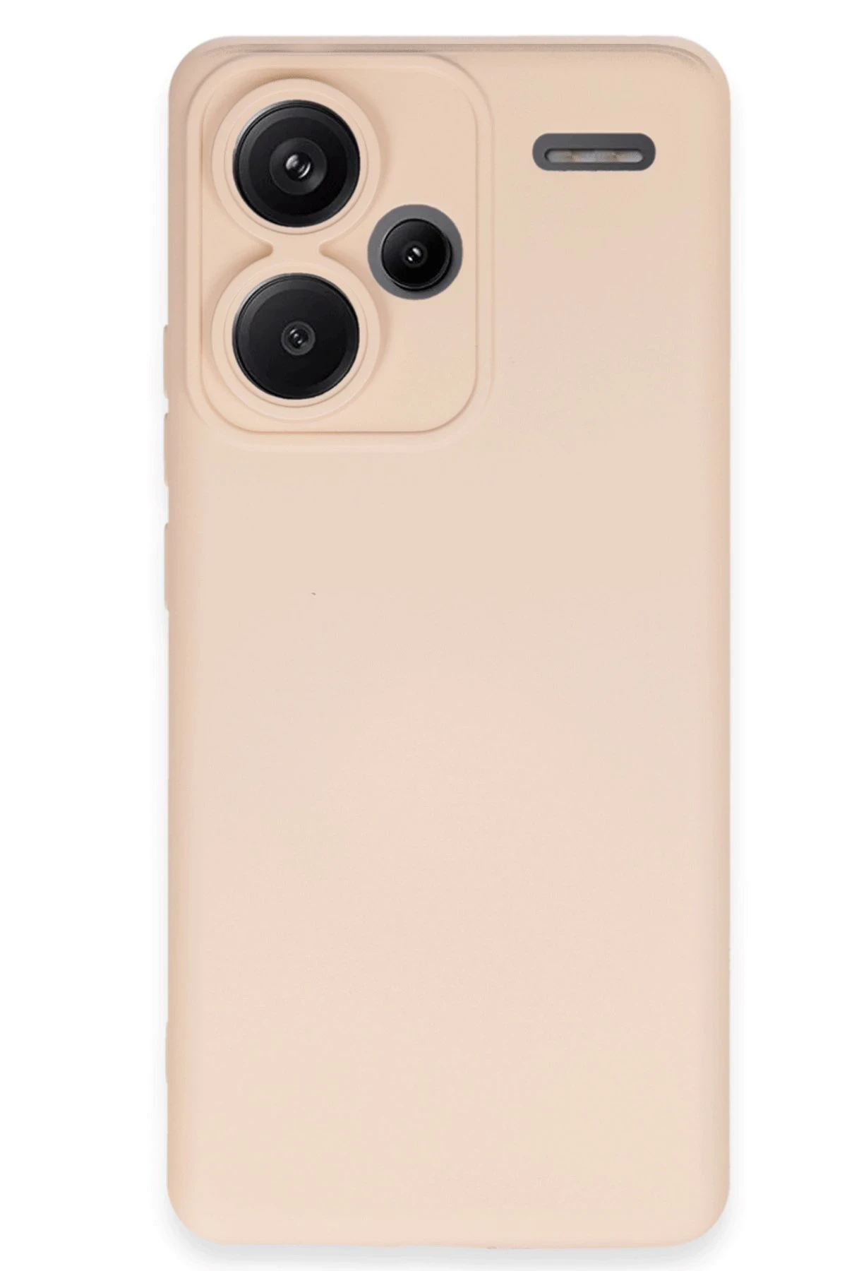 Newface Xiaomi Redmi Note 13 Pro Plus Kılıf Nano içi Kadife Silikon - Pudra