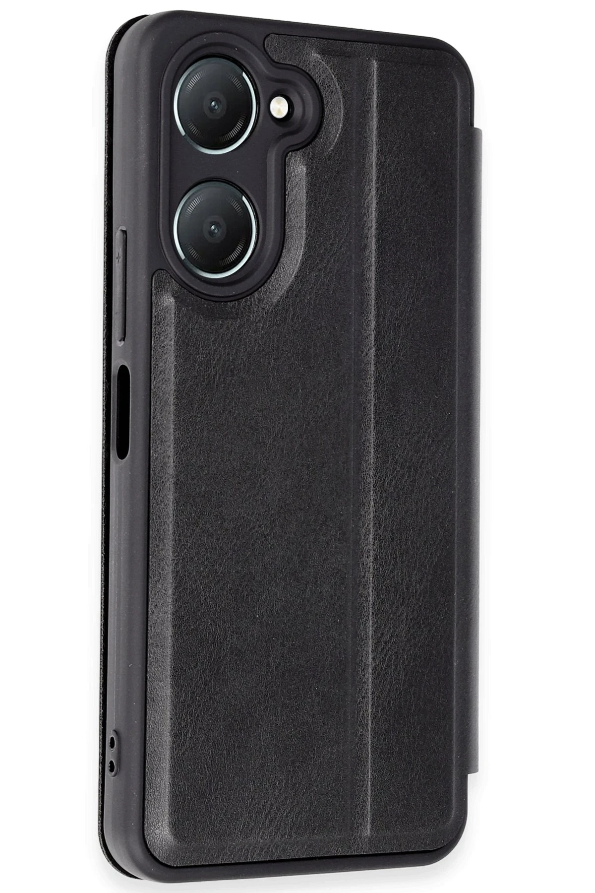 Newface Vivo Y18 Kılıf Flip Cover - Siyah