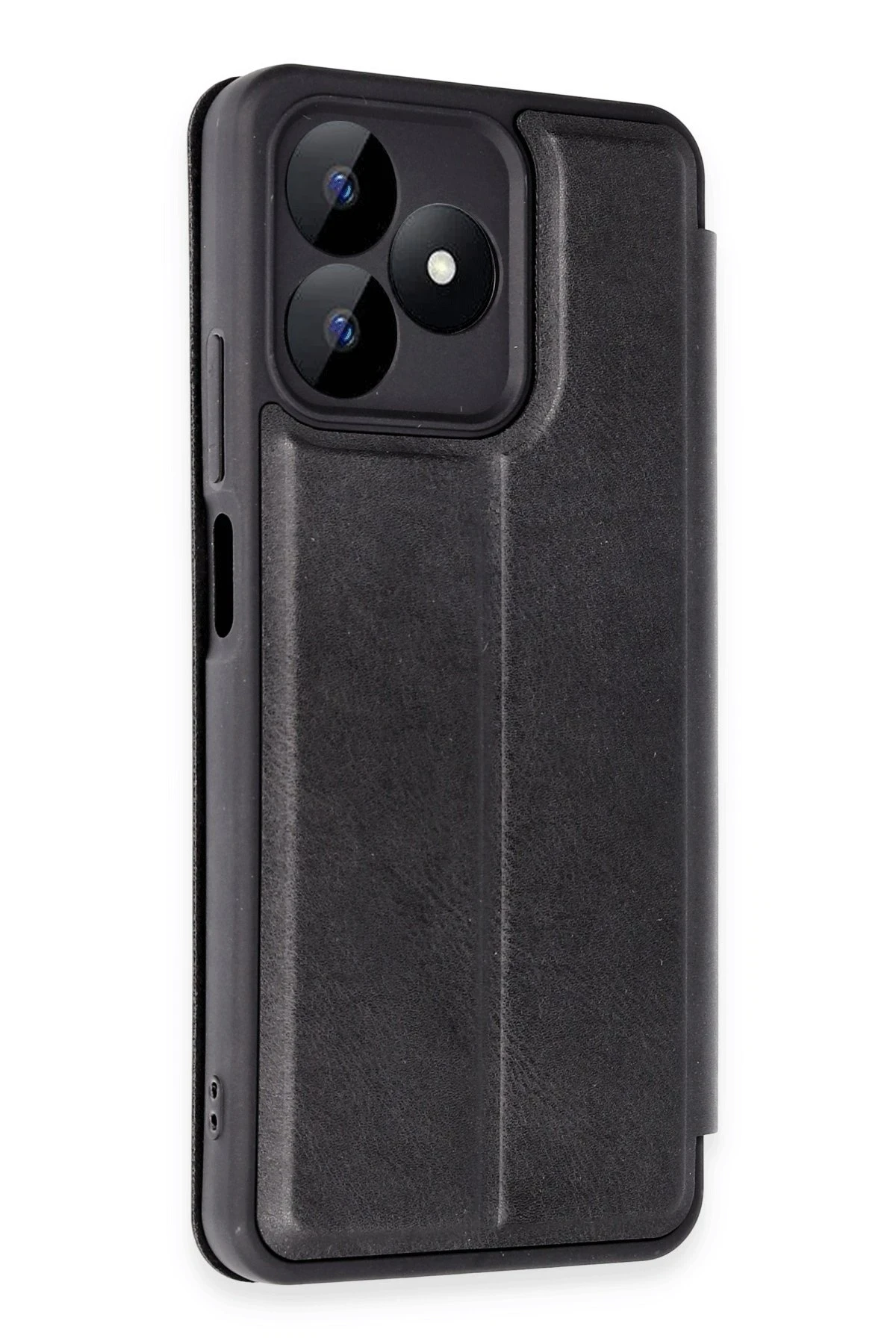 Newface Realme Note 50 4G Kılıf Flip Cover - Siyah