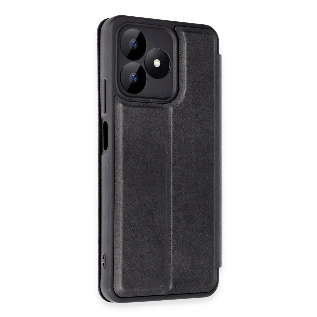 Newface Realme Note 50 4G Kılıf Flip Cover - Siyah — görsel 5