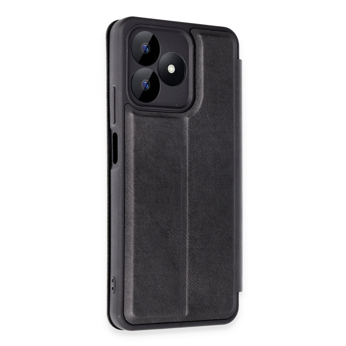 Newface Realme Note 50 4G Kılıf Flip Cover - Siyah — görsel 8