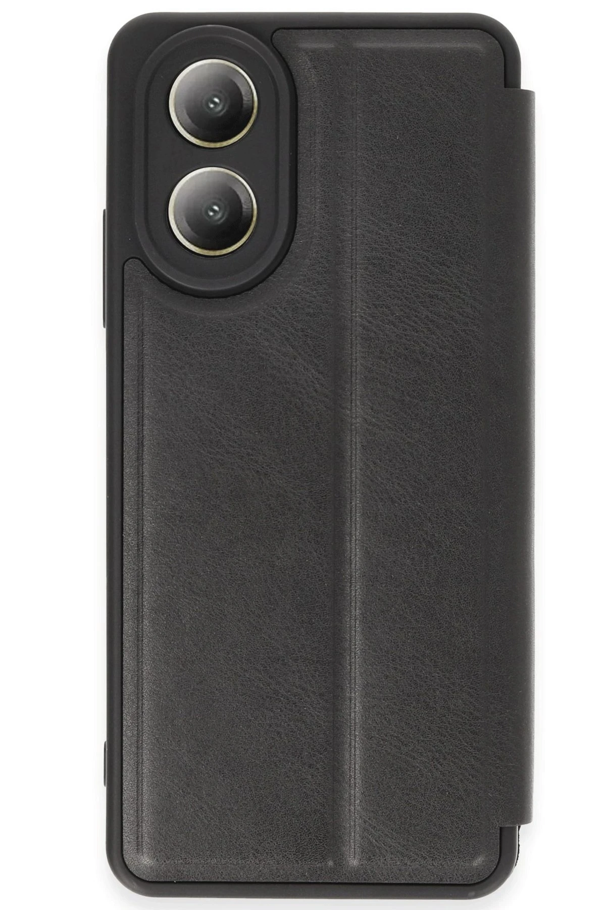 Newface Oppo A38 Kılıf Flip Cover - Siyah