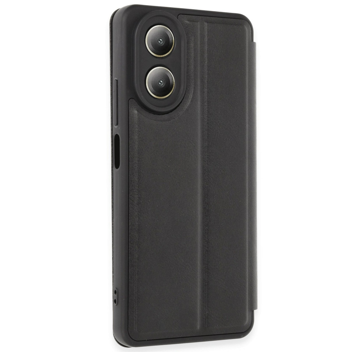 Newface Oppo A38 Kılıf Flip Cover - Siyah — görsel 10