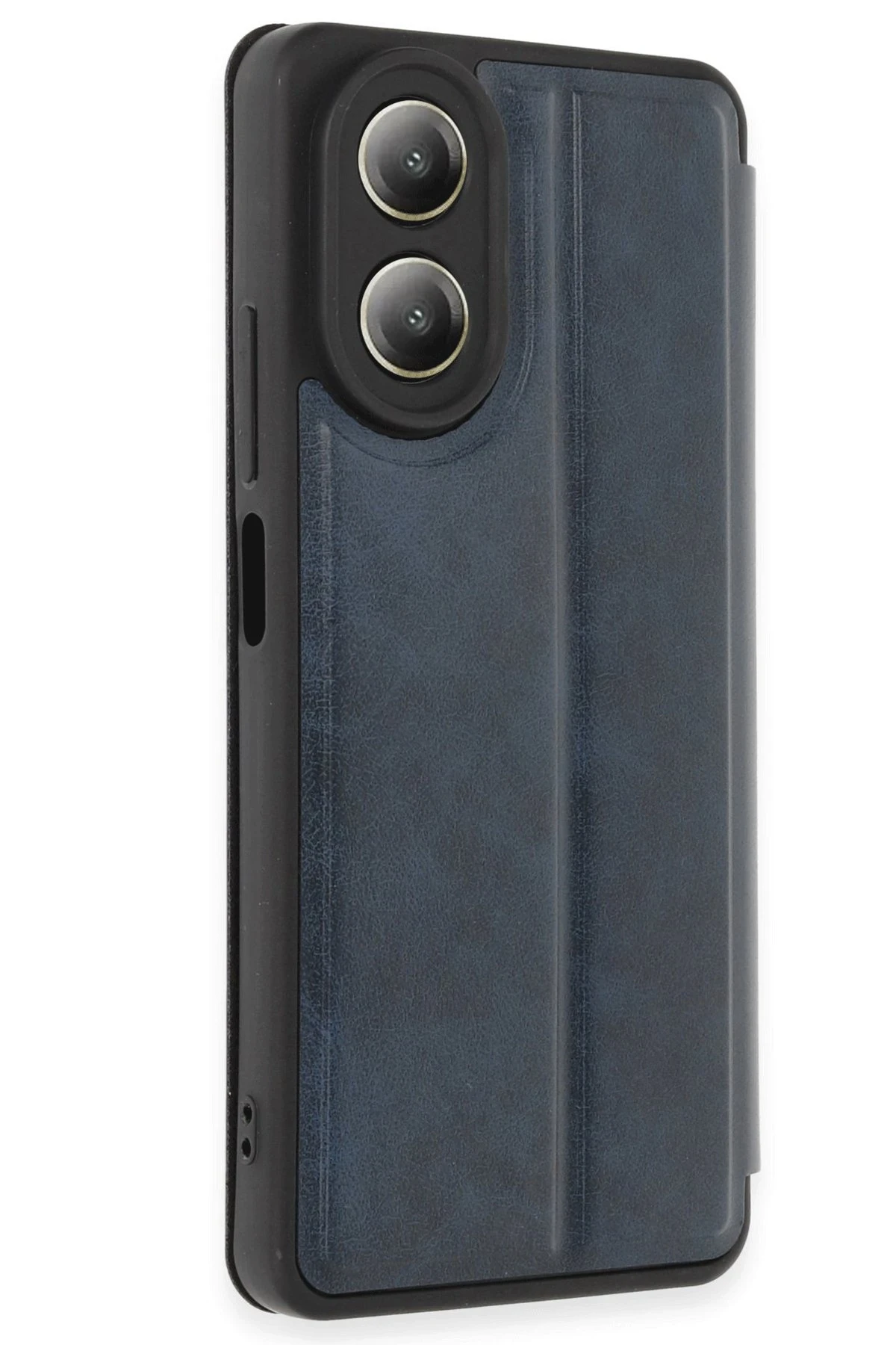 Newface Oppo A38 Kılıf Flip Cover - Lacivert