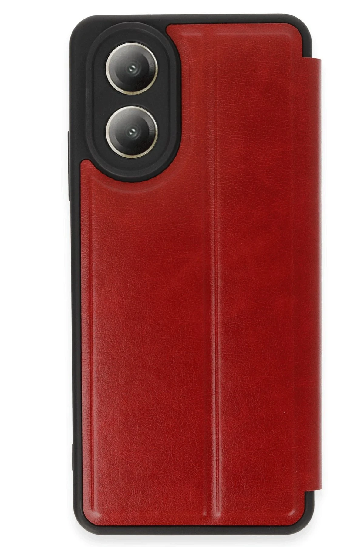 Newface Oppo A38 Kılıf Flip Cover - Kırmızı