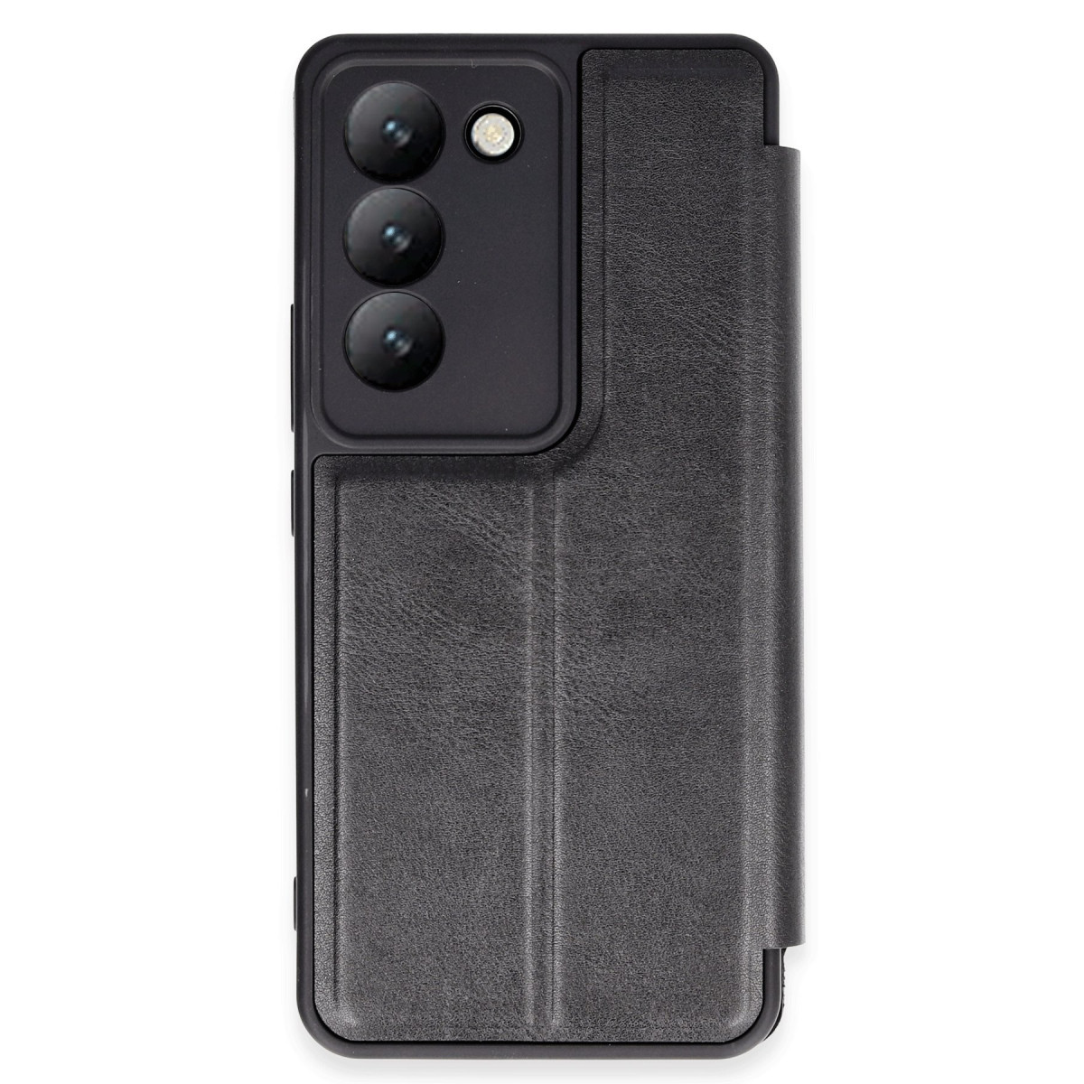 Newface Vivo V30 Lite 4G Kılıf Flip Cover - Siyah — görsel 7
