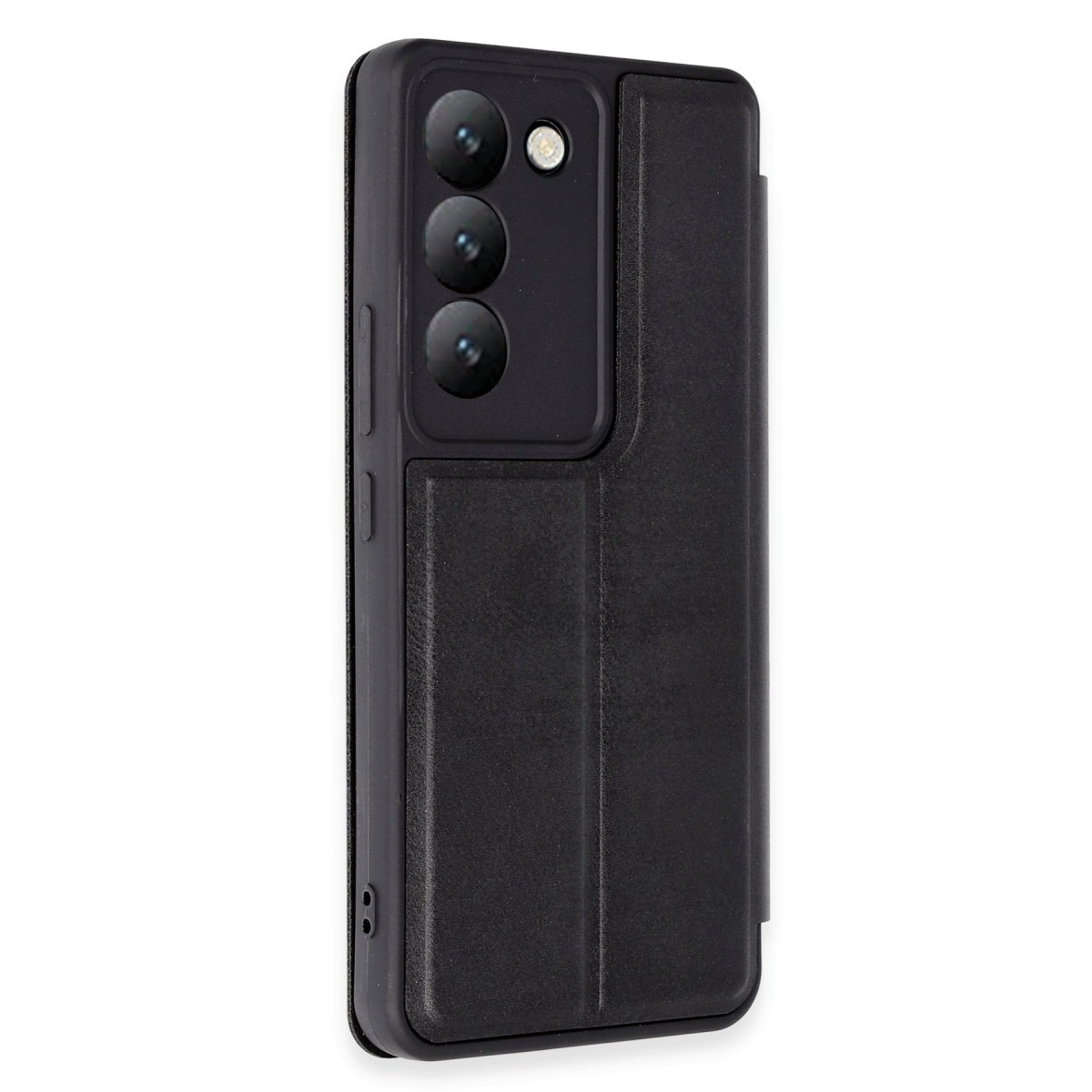 Newface Vivo V30 Lite 4G Kılıf Flip Cover - Siyah — görsel 8