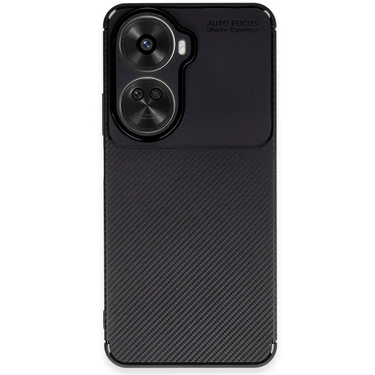 Newface Huawei Nova 12 SE Kılıf Auto Focus Karbon Kapak - Siyah — görsel 4