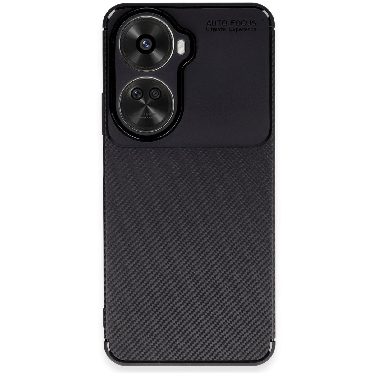 Newface Huawei Nova 12 SE Kılıf Auto Focus Karbon Kapak - Siyah — görsel 7