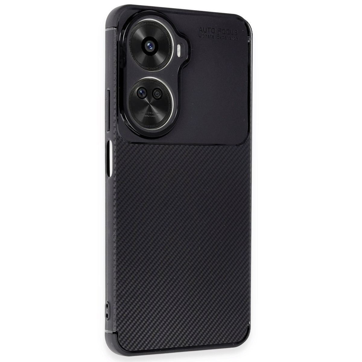 Newface Huawei Nova 12 SE Kılıf Auto Focus Karbon Kapak - Siyah — görsel 8