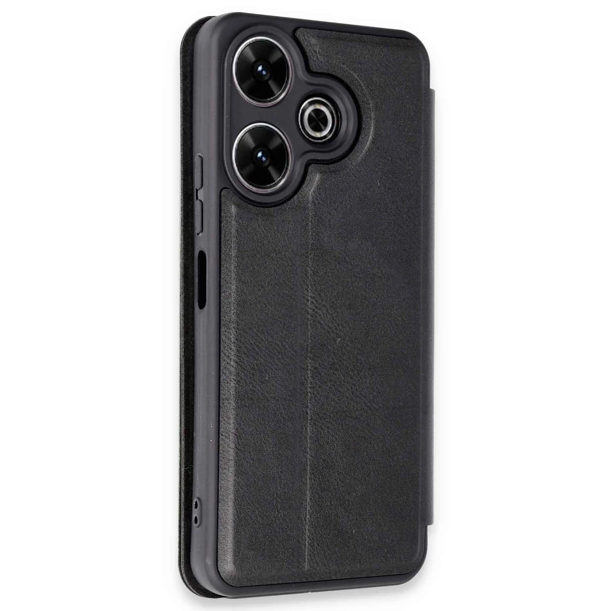 Newface Xiaomi Redmi 13 4G Kılıf Flip Cover - Siyah — görsel 5
