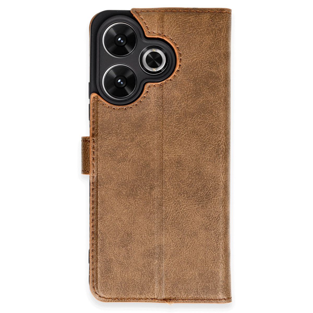 Newface Xiaomi Redmi 13 4G Kılıf Trend S Plus Kapaklı Kılıf - Taba — görsel 9